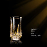 Golden Luxury CDA Whiskey Glass