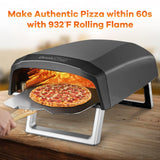 Geek Chef Gas Pizza Oven