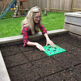 Gardening Seeding Templates, Square Seed Planting
