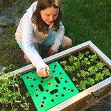 Gardening Seeding Templates, Square Seed Planting