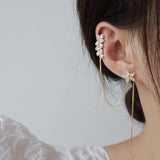 Bouquet Ear Chain (1 pair)
