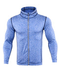 Men's Autumn Winter Sports Zip Casual Hoodie Quick Dry Jacket