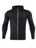 Men's Autumn Winter Sports Zip Casual Hoodie Quick Dry Jacket