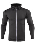 Men's Autumn Winter Sports Zip Casual Hoodie Quick Dry Jacket