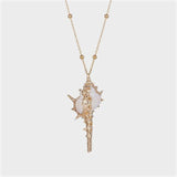 Necklace Seashell Gold Chain - Kevous