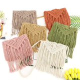 Woven Tassel Handbag - Kevous