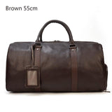 Genuine Leather Travel Bag - Kevous