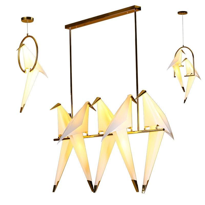 Bird Design Gold LED Lamp - Kevous