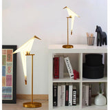 Bird Design Gold LED Lamp - Kevous