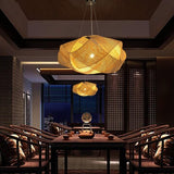 Cloud Shade Rattan Pendant Light - Kevous