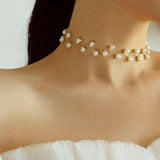 Boho Long Pearl Necklace - Kevous