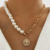 Boho Long Pearl Necklace - Kevous