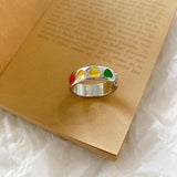 Bohemian Heart Shaped Open Ring - Kevous