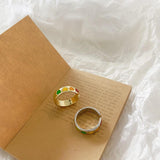 Bohemian Heart Shaped Open Ring - Kevous