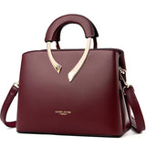Leather Luxury Bohemian Handbag - Kevous