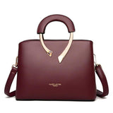Leather Luxury Bohemian Handbag - Kevous