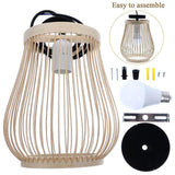 Bohemians Rattan Woven Ceiling Lamp - Kevous