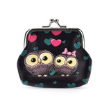 Luxury Owl Leather Coin Purse - Kevous