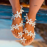 Boho Wedding Beach Sandals - Kevous