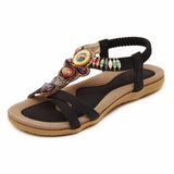 Boho Gemstone Sandals - Kevous