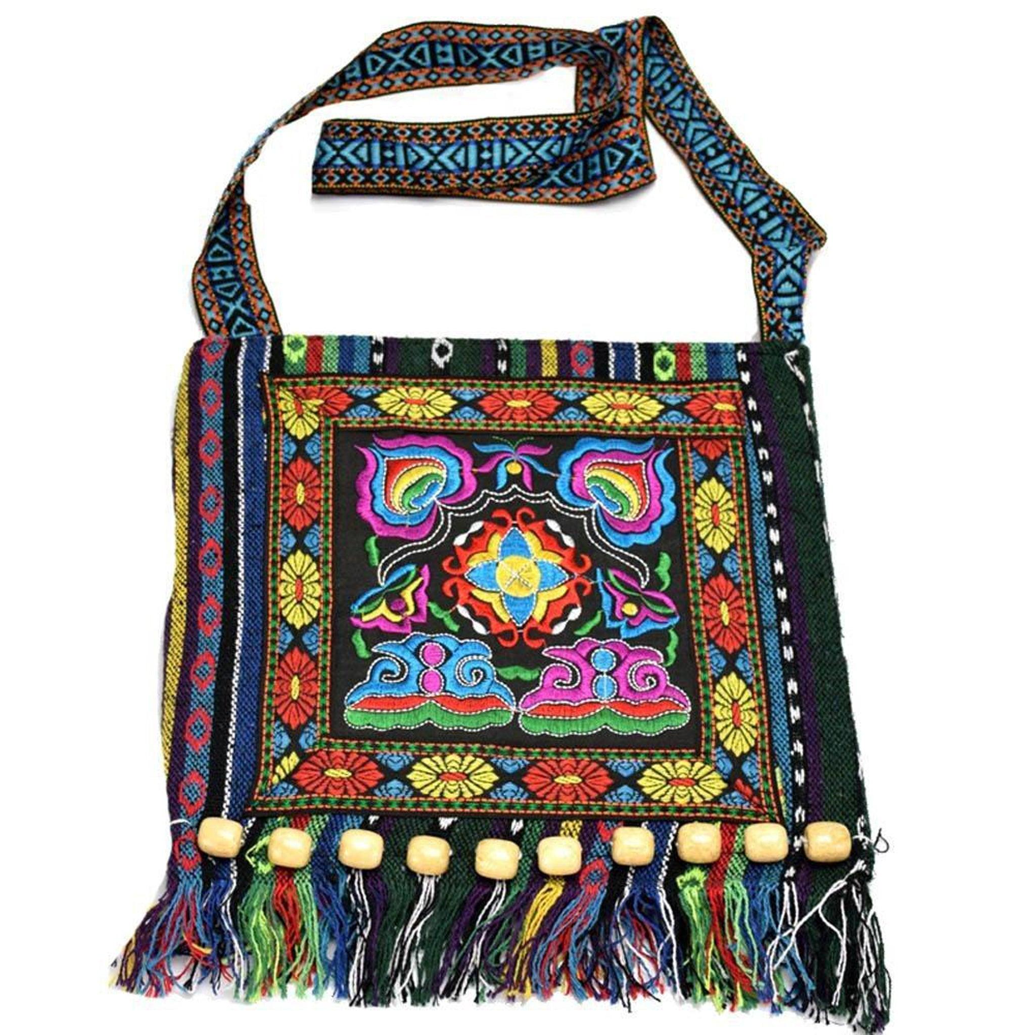 Vintage Style Ethnic Shoulder Bag - Kevous