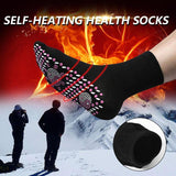 Self Heating Magnetic Socks