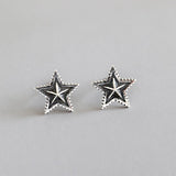 Sterling Silver Stud Earrings - Vintage Starfish