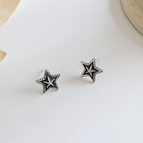 Sterling Silver Stud Earrings - Vintage Starfish